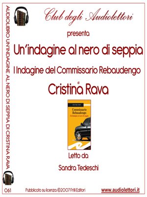 cover image of Un'Indagine Al Nero Di Seppia